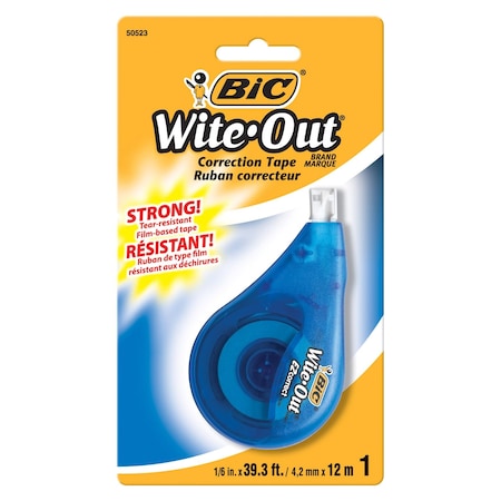 Bic BIC Wite-Out White Correction Tape 1 oz 1 pk WOTAPP11-WHI